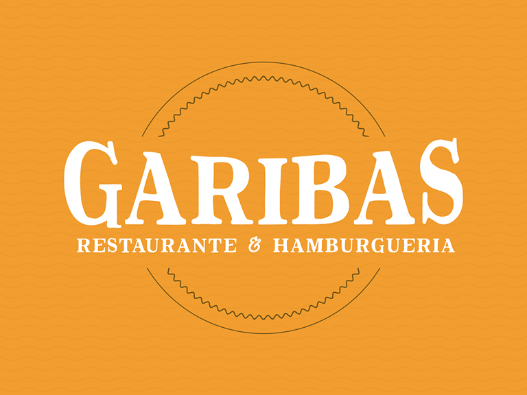 Logotipo Garibas Restaurante & Hamburgueria