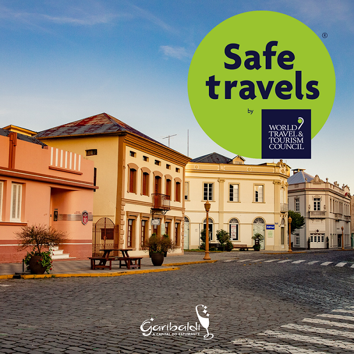 Foto de capa Garibaldi recebe selo internacional Safe Travel